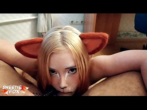 ❤️ Кіцуне ковтає член і кончить в рот ️ Якісне порно на uk.com-milf-300.ru